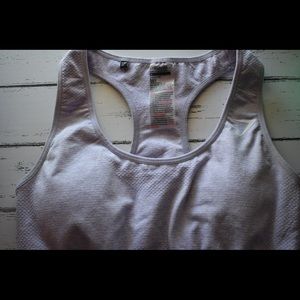 Lilac marl gymshark bra in size S